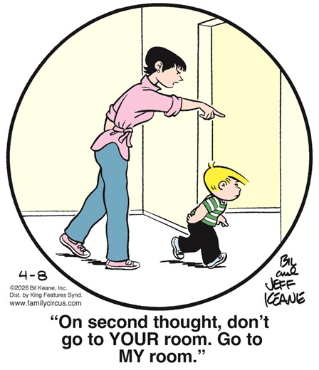 The Family Circus Comic Strip 2026-04-08 | Comics Kingdom