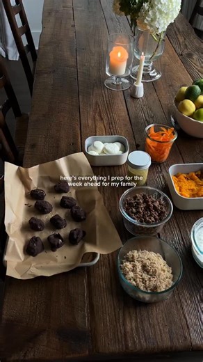 everything i prepped for this week — recipes on @substack 🧺 | Feel Well by Anna