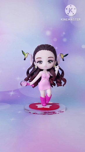 Handmade Chibi Stacey from Cherry on Top MV | Polymer Clay Craft