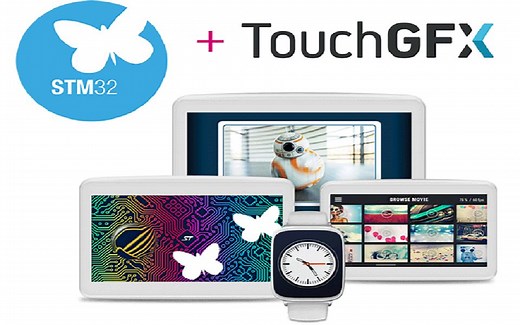 [中英字幕][STM32GUI][TouchGFX]TouchGFX图形界面简介,Demo展示