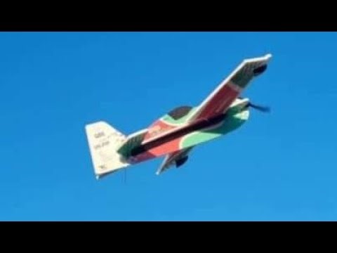 Full 3d flight video with the Edge 540 RC profile foam epp Radio controlled model aircraft