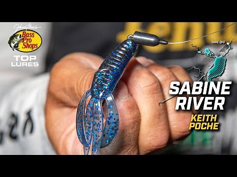 Bass Pro Shops Top Lures - Keith Poche at the Sabine River