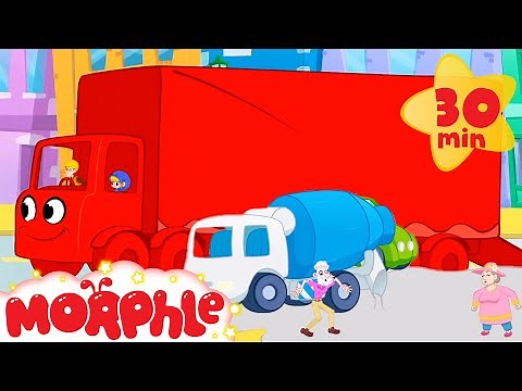 My Big Red Truck - Mila and Morphle | Cartoons for Kids | My Magic Pet Morphle