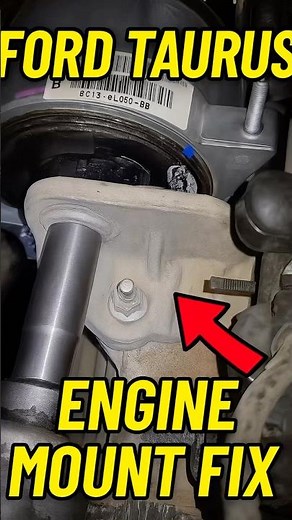 Ford Taurus Engine Mount Replacement | Quick DIY Guide #diy #mechanic
