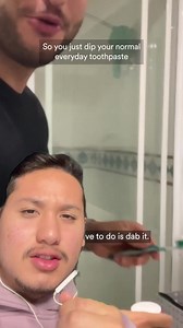 Turn ANY toothpaste into a whitening toothpaste 👀 https://www.hismileteeth.com | Hismile