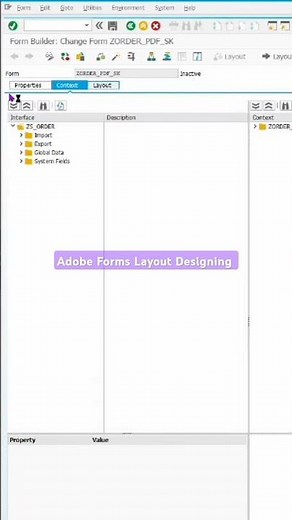 Adobe Forms Layout Designing