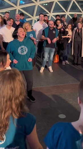 2.9M views · 72K reactions | Spreading Bob Marley's love on a huge scale Choir: @chor_pm_szczecin Conductor: @sylwia.fm #paramountpartner Get your tickets to see Bob Marley: One Love NOW PLAYING in theatres @onelovemovie #bobmarleymovie #bobmarleyonelove | Emilio Piano | Facebook