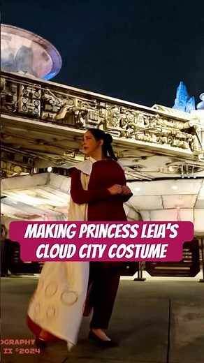Making Princess Leia’s Cloud City Costume from “Empire Strikes Back”