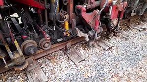 191K views · 822 reactions | TAMPER IN ACTION #2 Watch a close-up of the tamper in action. You can see the machine lifting the track into the correct position and then packing the stone ballast beneath the wooden sleepers. | Isle of Wight Steam Railway | Facebook