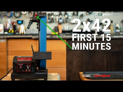 UNBOXING the BuckTool 2x42 Variable Speed Belt Grinder (The First 15 Minutes & What To AVOID!) [4K]
