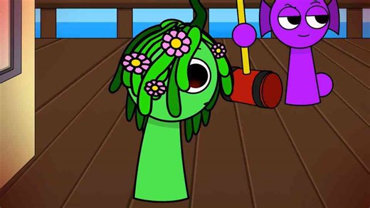 Sprunki eater vs. Slide eater!