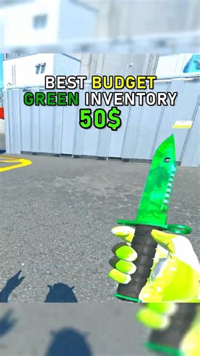 The BEST Budget Green Inventory in CS2💚