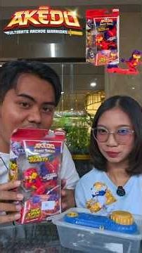 @AkedoOfficial by @mooseenterprise Unboxing Series 6 Ultra Beast Battlerex Tailwhip🦖