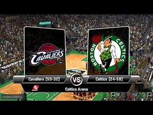 NBA 2K8 (2008) - Cleveland Cavaliers vs Boston Celtics - Gameplay PS3 HD [RPCS3]