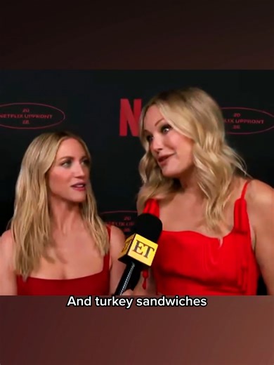 Brittany Snow & Malin Akerman Coordinate Outfits