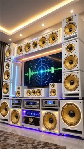 Heavy Bass Pawarfull Sounds system & home theater Speaker Woofer Amplifier audio music setup review