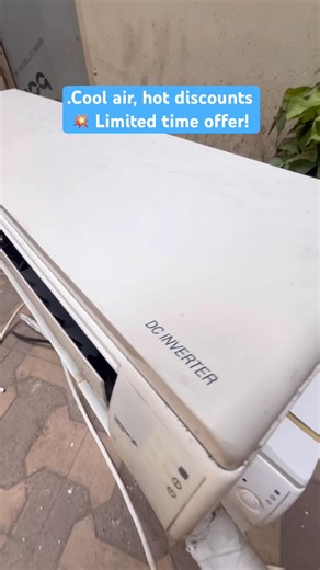 Summer is here ☀️ Stay cool with our AC deals! | #homeappliances #technician #splitac #windowac