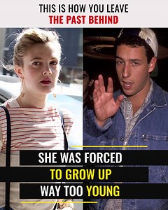28M views · 89K reactions | Drew Barrymore’s dark past almost killed her. See how an unlikely partnership with Adam Sandler changed her life. | Life Stories | Facebook