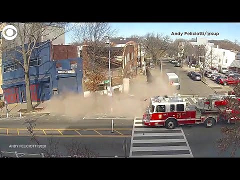 Building Collapse In Washington, D.C.