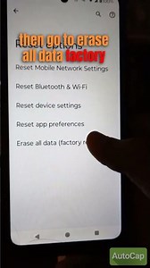 How to factory reset an android phone or tablet