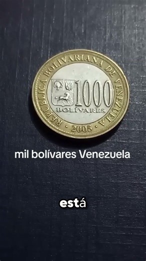 This 1000 bolivar coin can be worth $4,000 😳💰