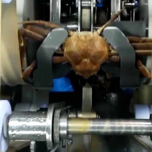 1.1M views · 1.7K shares | Hungry? This machine deshells crabs. | cheddar news | Facebook
