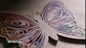 Butterfly Wall Decals Stickers - 3D Decor, Glow in the Dark After Exposure To Light - 8 Easy To Stick Removable Wall Decorations, Malkan Signs