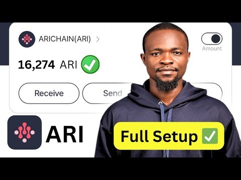 Ari Wallet Airdrop: (FULL GUIDE TO START) ✅ TGE - Send & Receive ARI IN Wallet