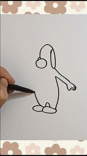 How to draw Mr Dao from BabyBus #babybus #miumiu #drawing #art