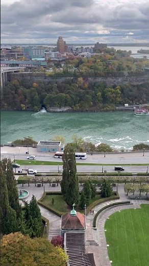 WEGO Bendy Bus / Niagara Falls - Aerial View #travel #transit #bus