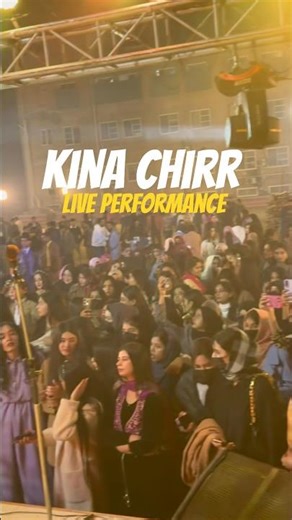 kinna Chirr extended live Performance 🤍💗