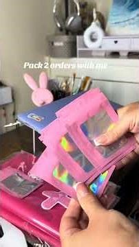 Order packaging . For your small business tissue wrapping paper packing your orders #smallbusiness