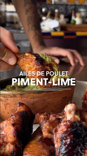 Ailes de poulet Piment-Lime 🥵 #bbq #poulet