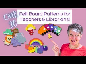 Circle Time Song Felt Board Patterns!