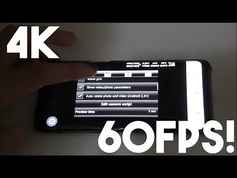 Enable 4K Recording at 60FPS (Galaxy S8/Note 8)