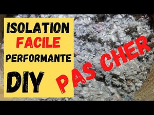 Isolation: la ouate de cellulose en vrac - meilleur rapport qualité / prix - DIY