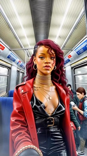 (Insert): dial up sound effect on Instagram: "“Stand clear of the closing doors please” Animation by @junkboxai . Performance by @sofia_tarasova . #dance #famous #hollywood #rihanna #margotrobbie #barbie #trainride #nyc #timessquare #alistcelebrity #foryoupage #explorepage #viral #reels #trending #animation #aianimation"