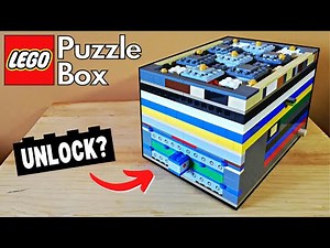 I Built a Custom LEGO Puzzle Box - Here's How it Works!