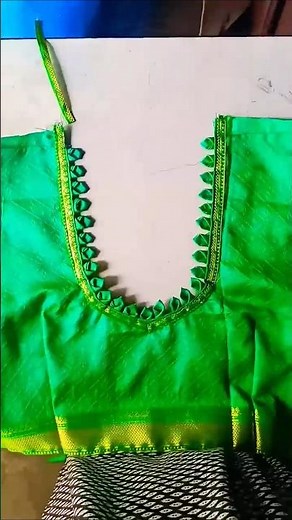 simple blouse design#