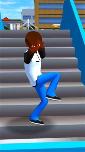 White Skin Changing Into Natural Brown Radiance ✨ #sakuraschoolsimulator #shorts