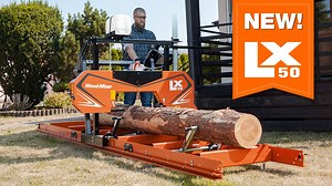 3.1K views · 18 reactions | Economical sawmill designed for woodworking hobbyists and small businesses. LX50 utilizes rigid LX frame with twin rail bed construction for simple and sturdy sawmilling. | Wood-Mizer | Facebook