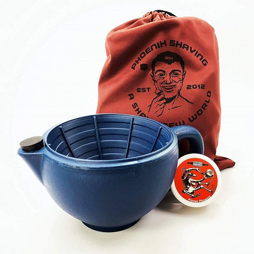 The Intergalactic Indestructible Shatterproof Travel Scuttle by Phoenix Shaving