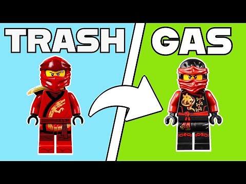 Ranking EVERY Ninjago KAI MINIFIGURE!