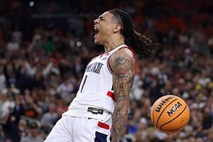 First look at UConn vs. Michigan in men’s basketball national championship game