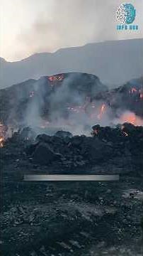 One of the World’s Largest Underground Coal Fires | Burning for Three Centuries #shorts #viral