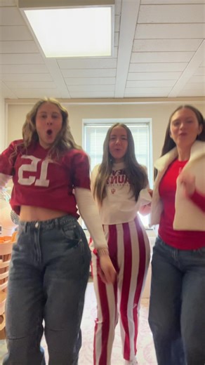Let’s gooo Hoosier!!!!!!! #natty #hoosier #indianauniversity #fyp @Reese Weber @Jaz