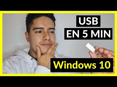 ✅ Crea tu USB Booteable de Windows 10 en 5 minutos