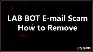 LAB BOT Email Guide Removal Scam