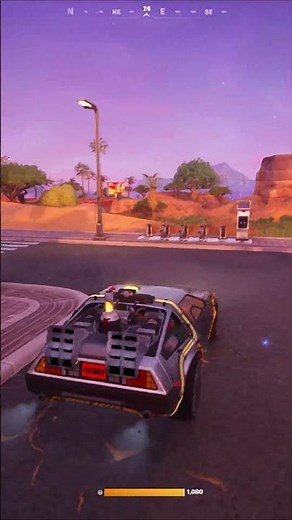 New The DeLorean in Fortnite Today (Back To The Future)