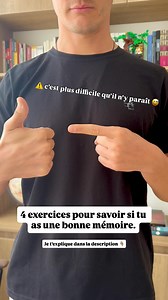 Tu crois que ta mémoire se teste assis, sans bouger ? Avec des chiffres à retenir ou des mots à réciter ? ❌ Ce n’est pas comme ça que ton cerveau fonctionne. La mémoire n’est pas un tiroir mental. C’est un processus dynamique, incarné, rythmé. Et ces 4 exercices te permettent de tester directement : • ta mémoire de travail (retenir exécuter), • ta fluidité attentionnelle (ne pas décrocher), • ta capacité à encoder une séquence dans le mouvement. 💡 Attention : ces tests ne sont pas une finalité.
